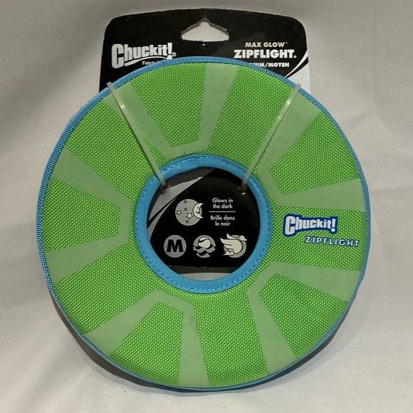 Chuckit! Other - Chuckit! Max Glow Zipflight Dog Toy